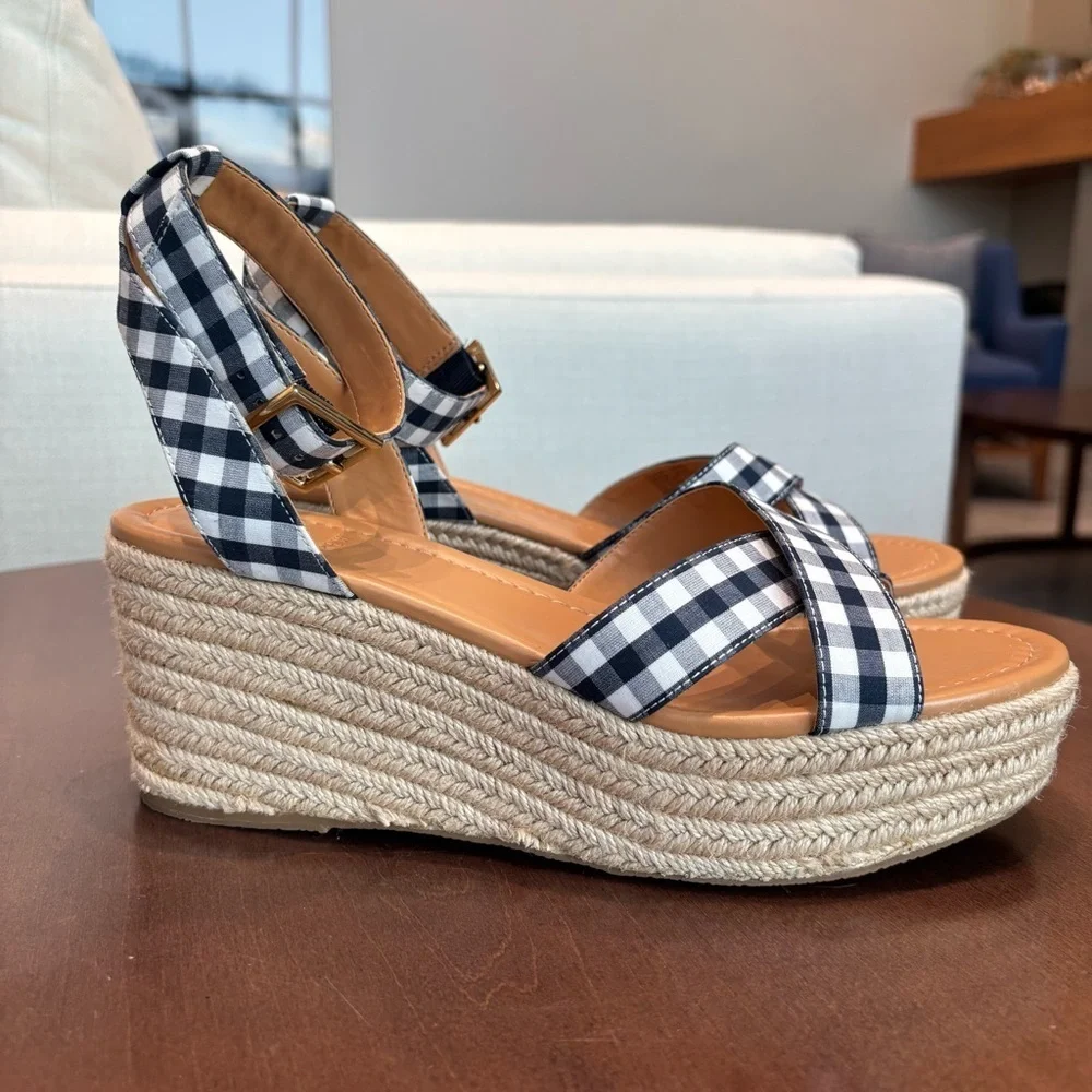 J. Crew fabric upper