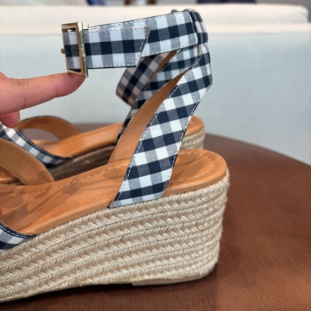 J. Crew fabric upper