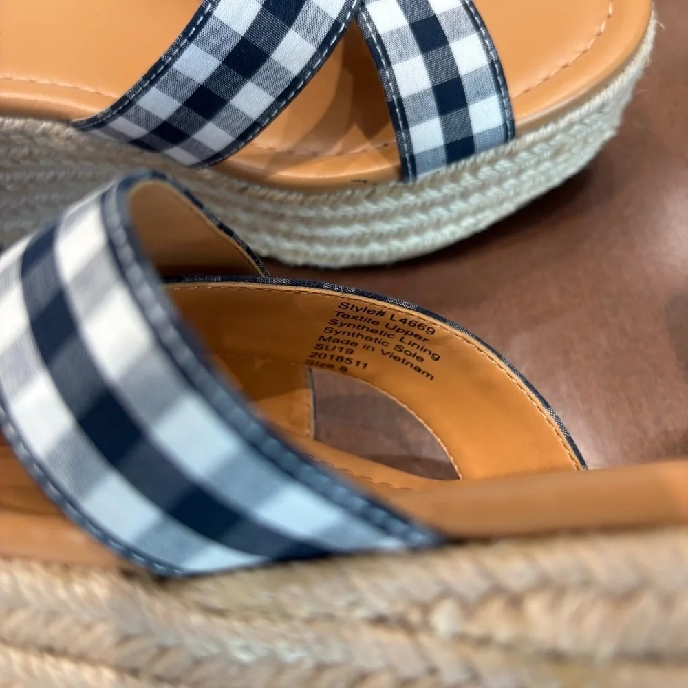 J. Crew fabric upper