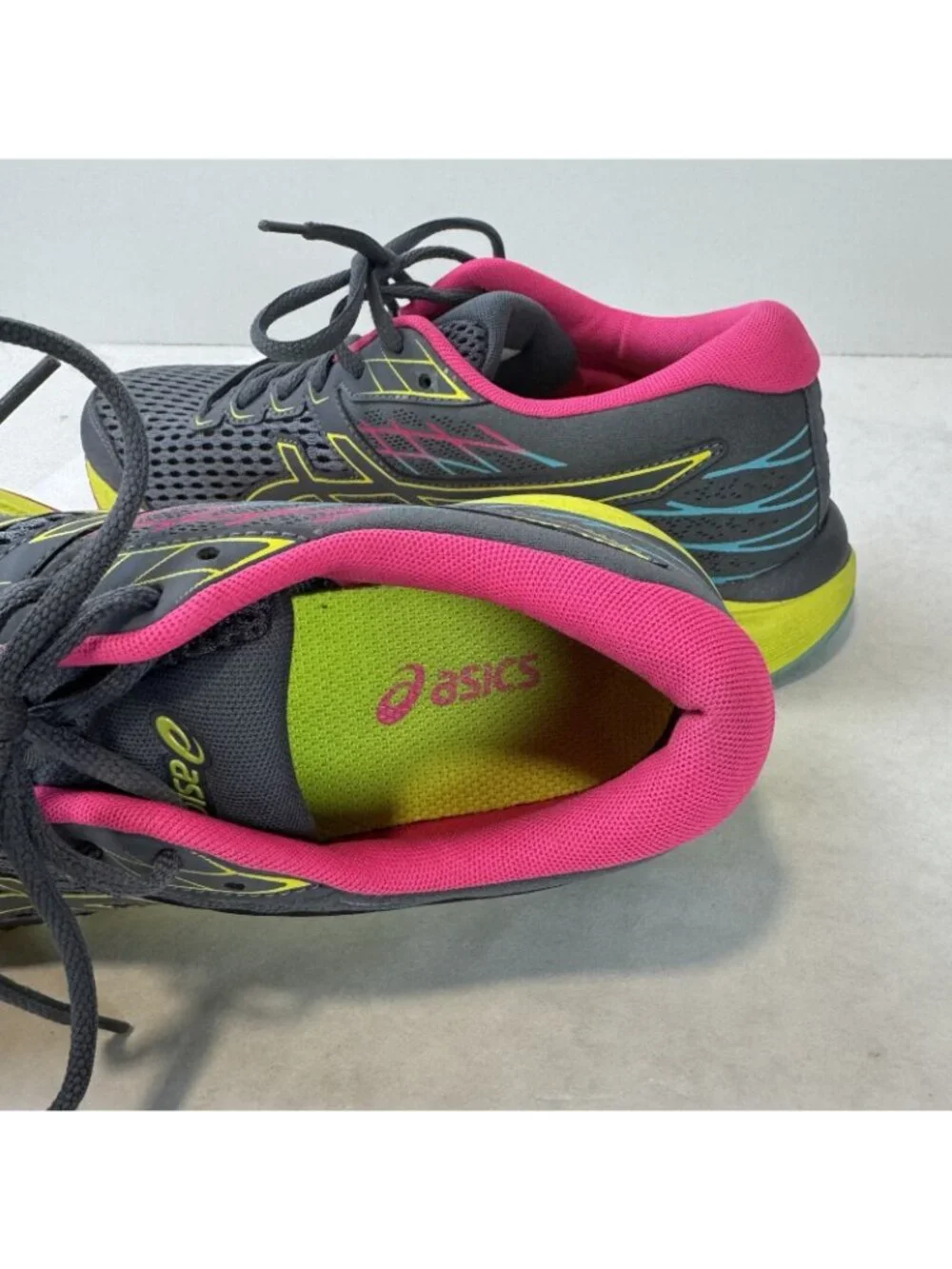 Asics Gel Cumulus Running Shoes Mens 6.5 Multicolor 1014A069 Lace Up Lightweight