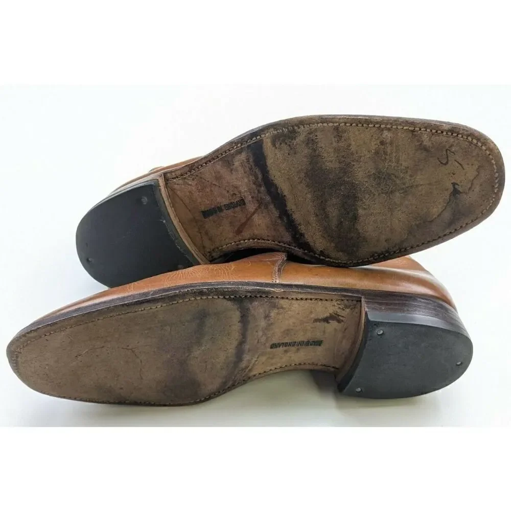 Charles Hotel 9D Chukka Monk Strap Shoes England‎