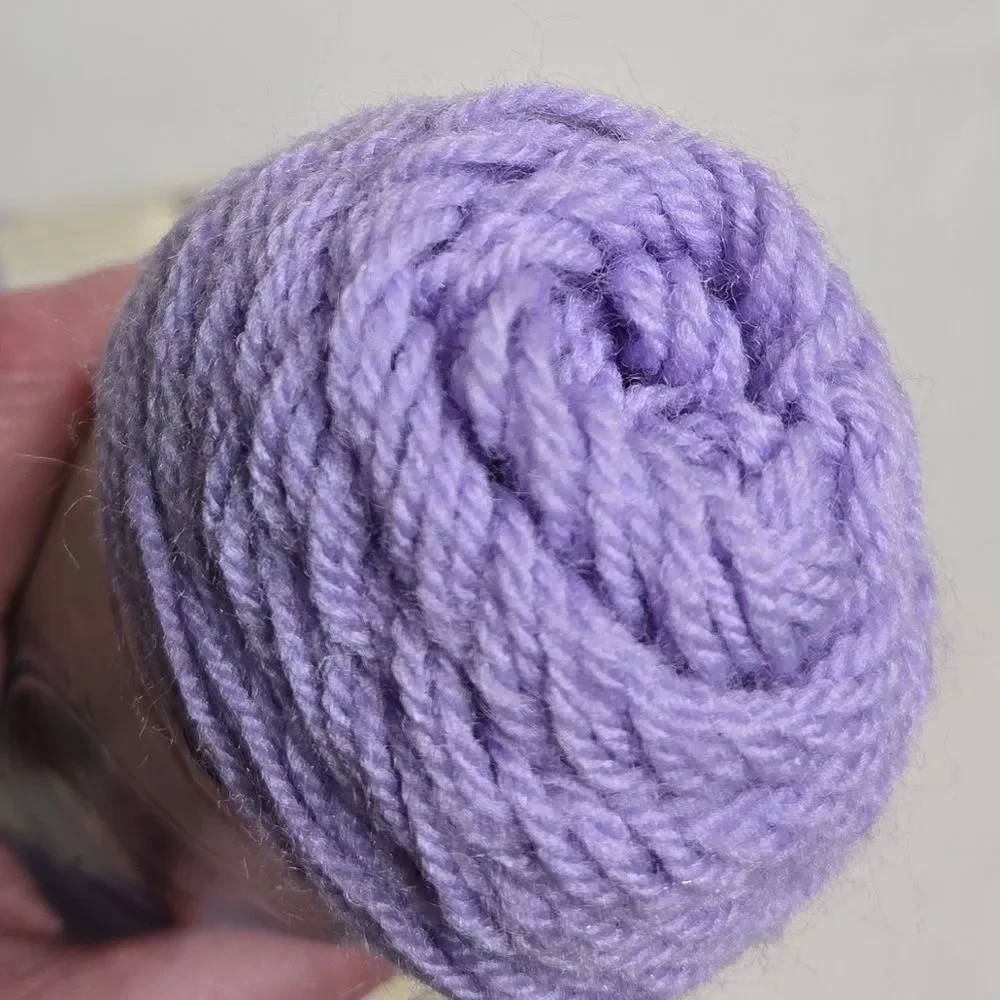 VINTAGE lilac purple Orlon acrylic Wintuk Omni 3 ply‎ baby and sport yarn lot 7