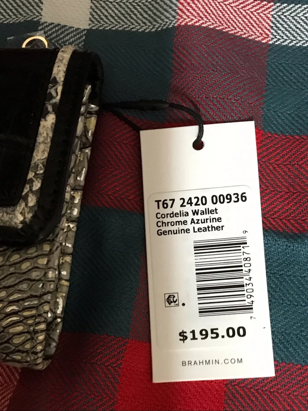 Brahmin sleek continental