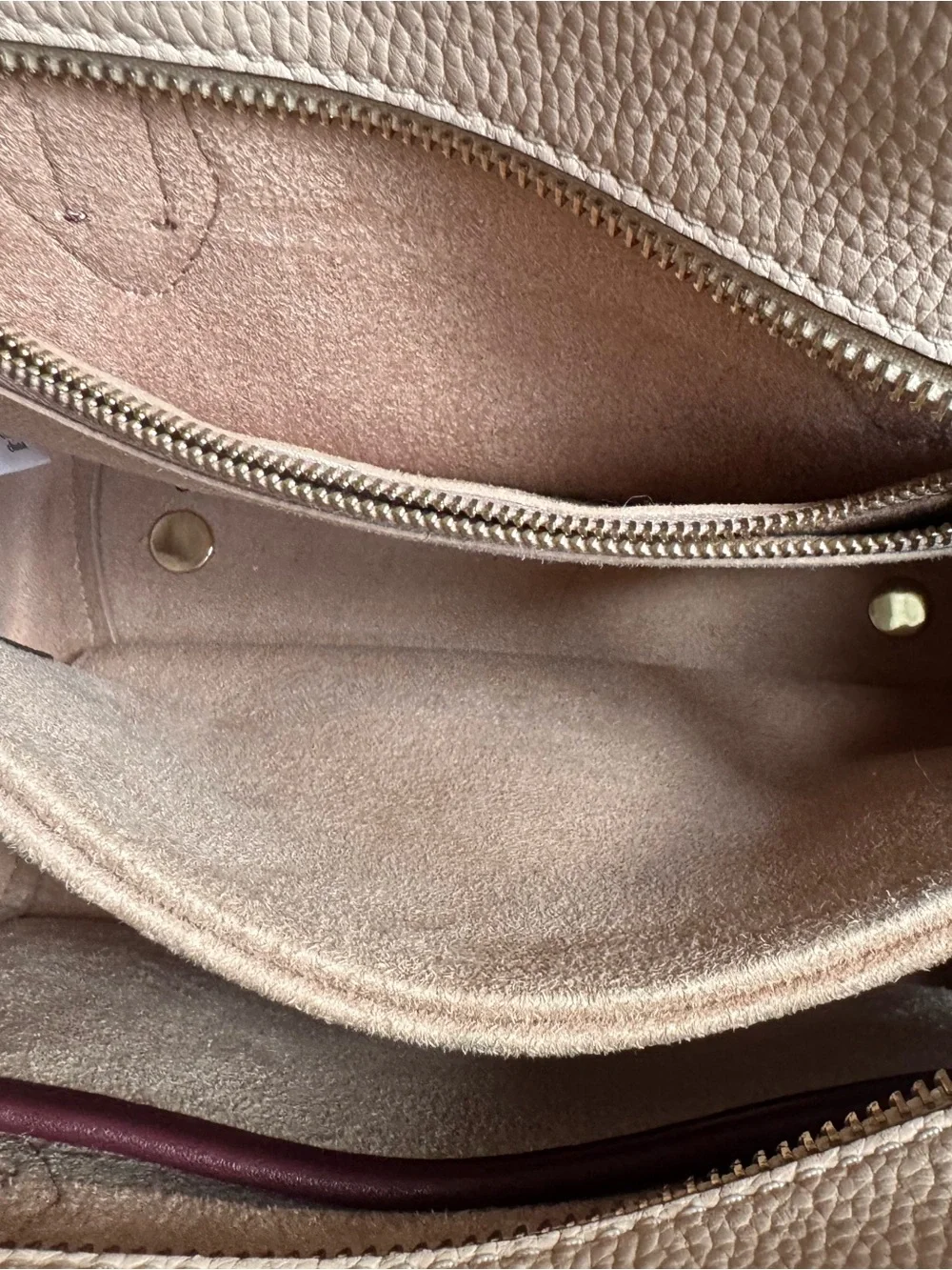 kate spade structured pebbled