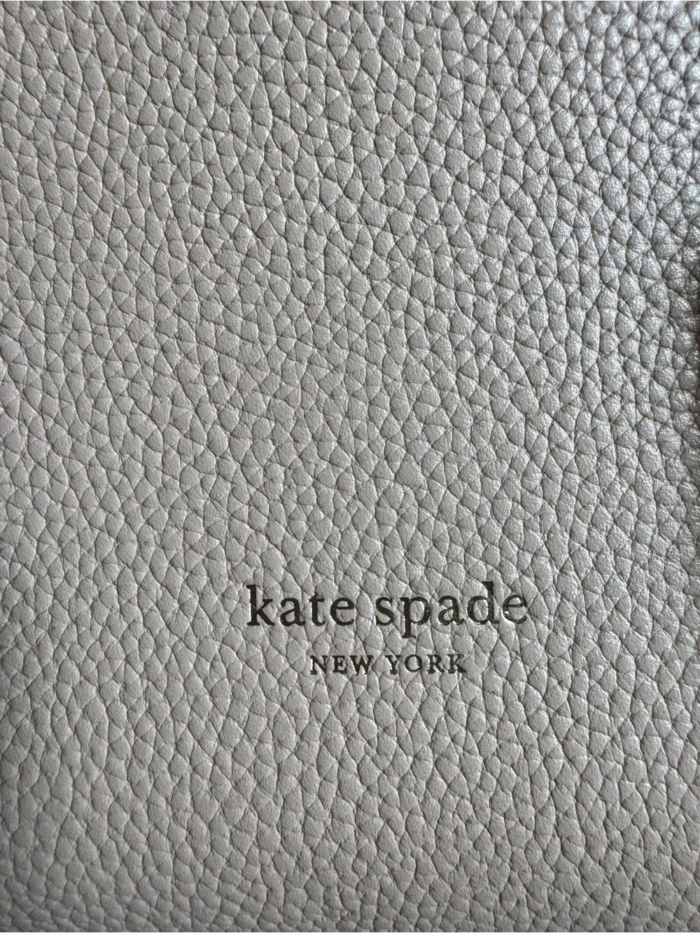 kate spade structured pebbled