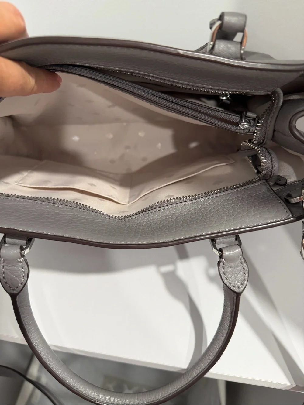 kate spade structured pebble