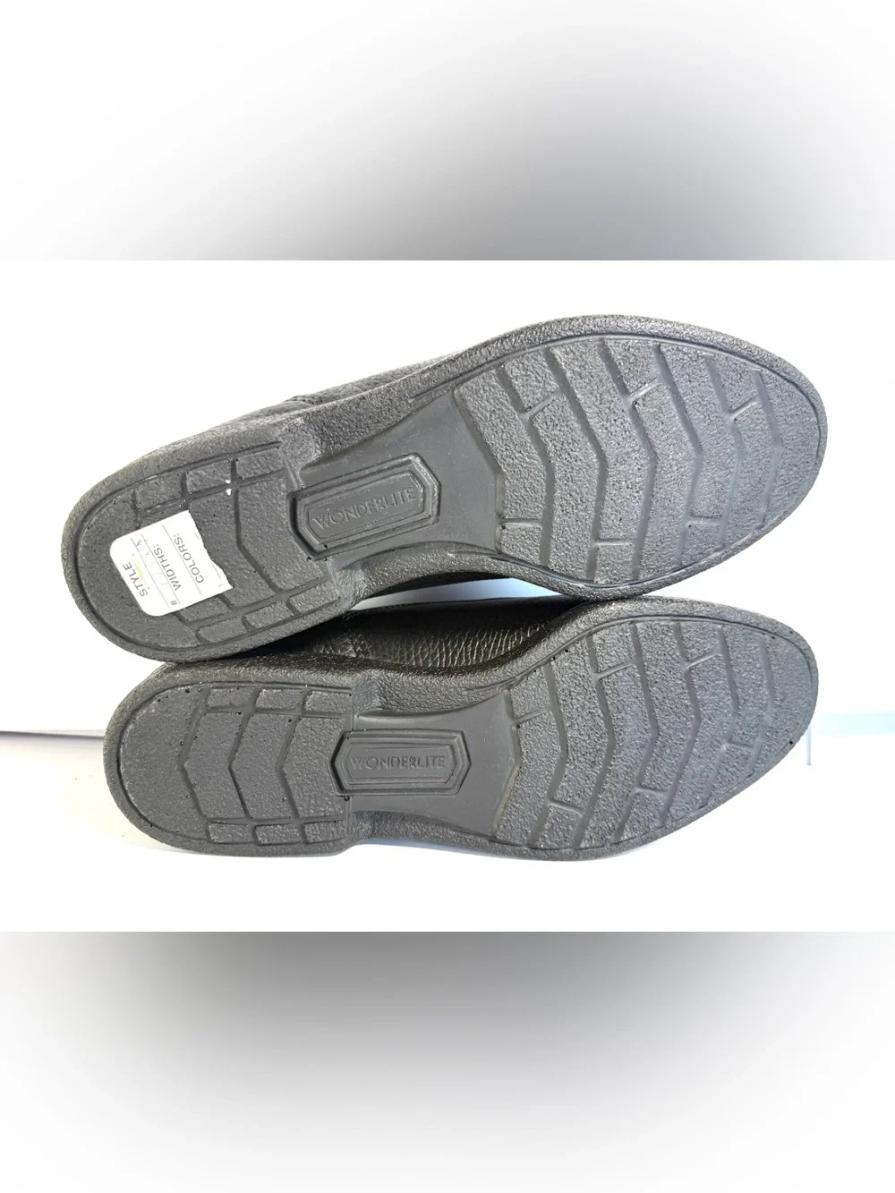 Men's Black Leather Derby Shoes — Classic Work & Dress Style