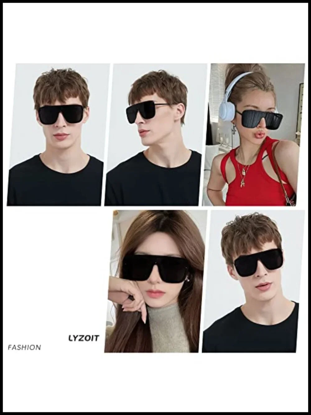 N/A rimless oversized