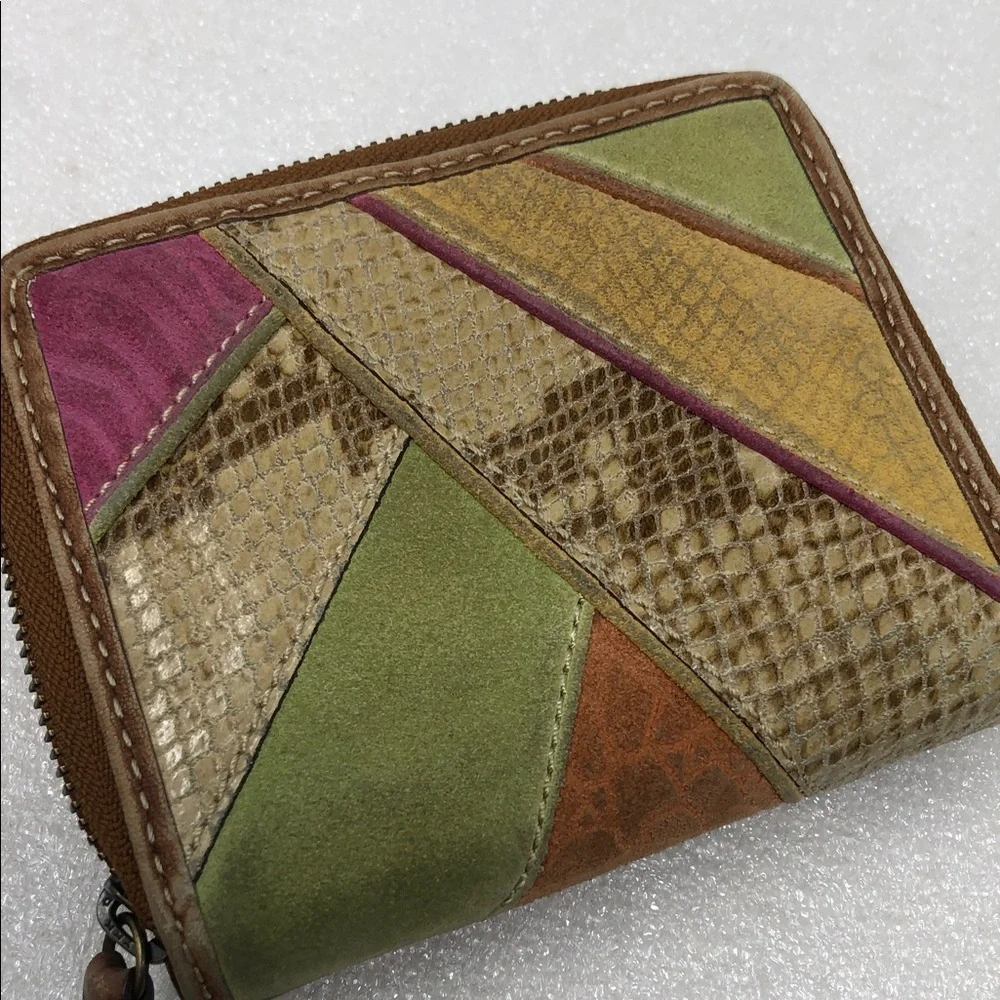 Fossil leather genuine
