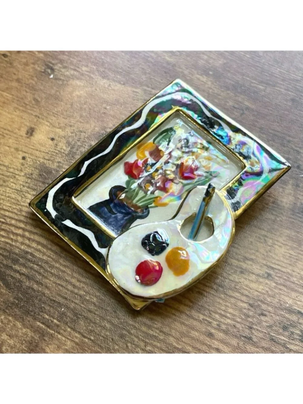 Vintage artisan hand