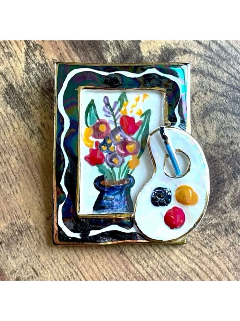 Vintage artisan hand