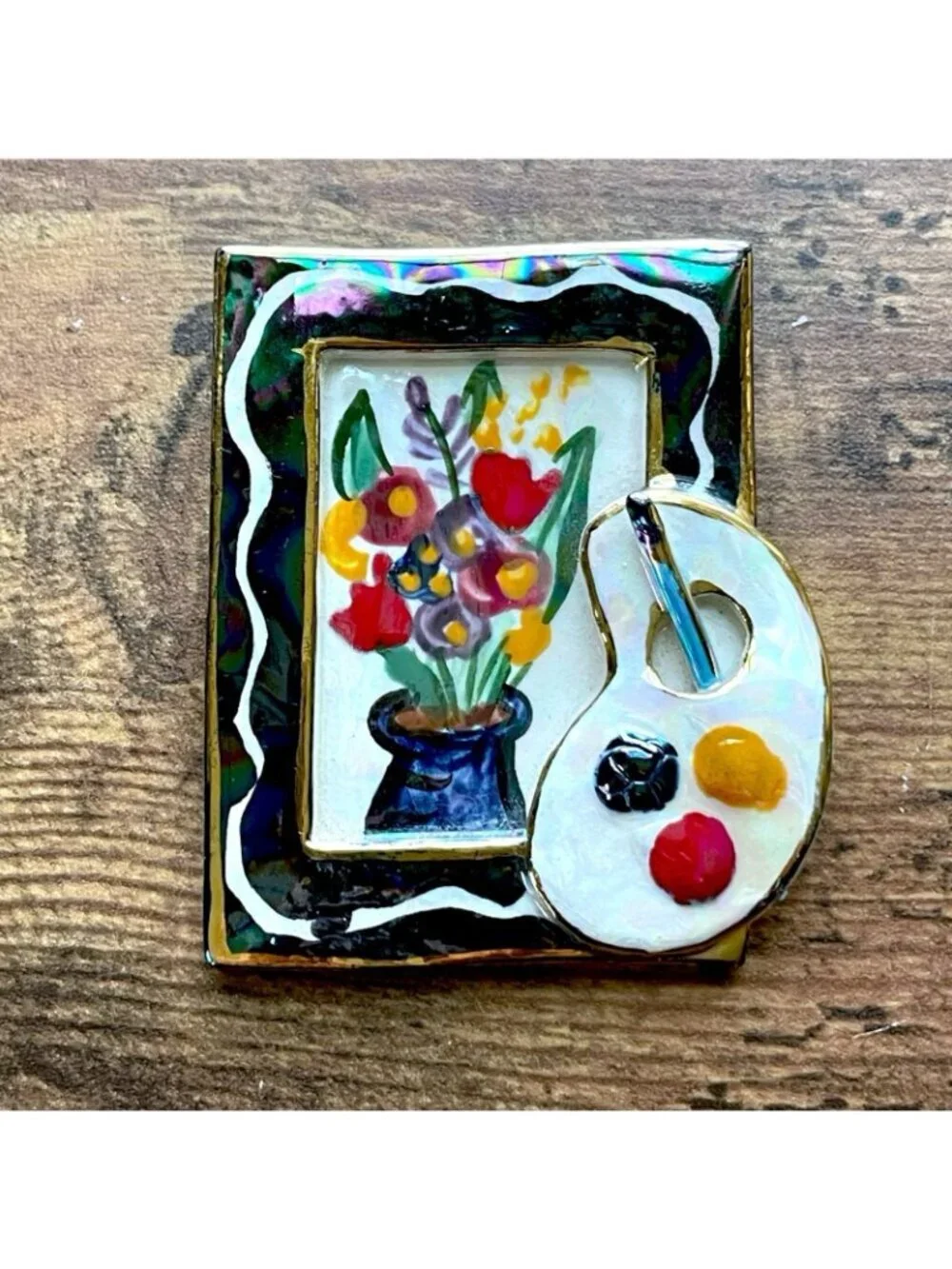 Vintage artisan hand