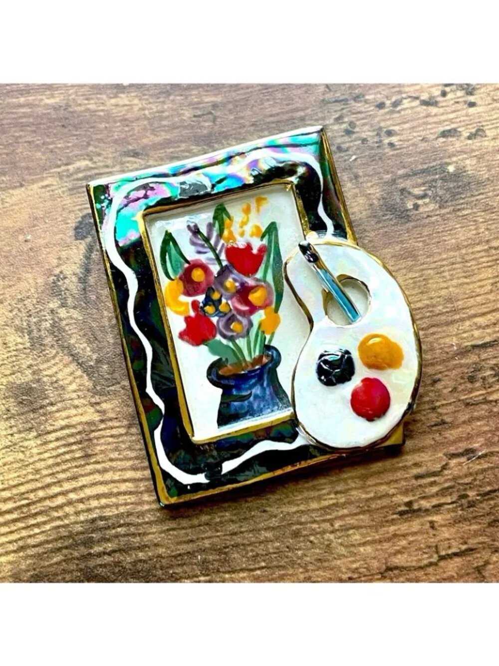 Vintage artisan hand