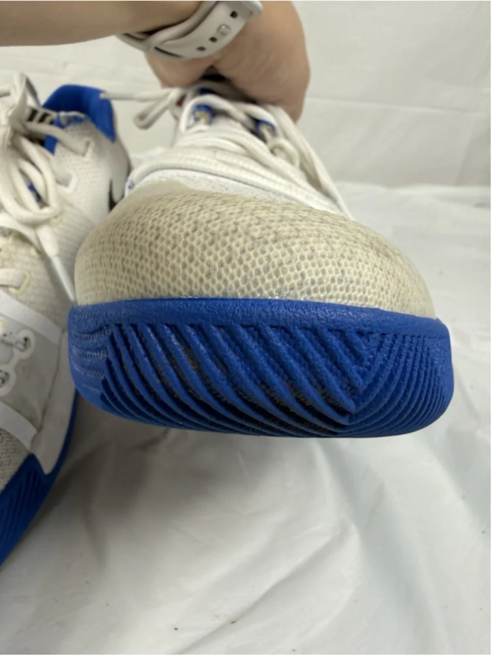 RARE Sz 11 Nike Kyrie 3 Duke Hyper Cobalt Blue Men's Shoes 852395-102 2016