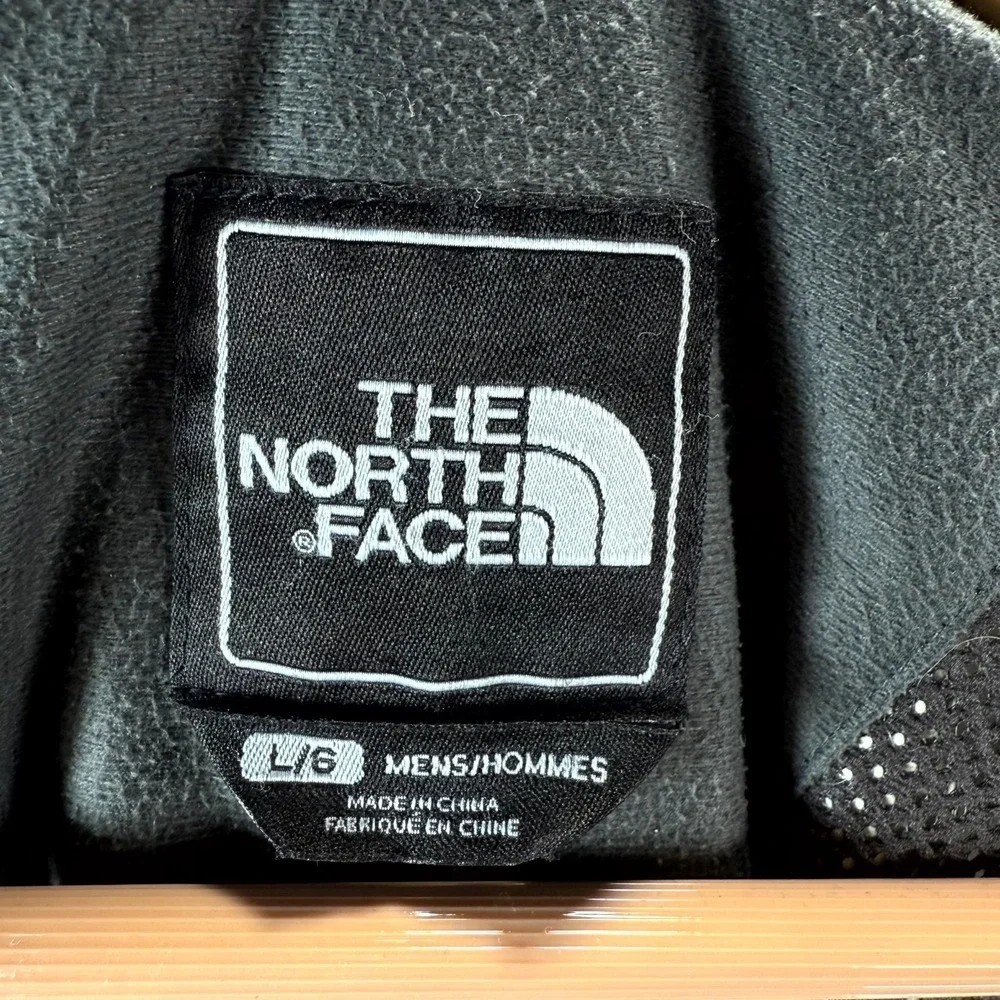 The North Face Gore-Tex Windbreaker Mens‎ Large Gray Black Mountain Parka Hooded