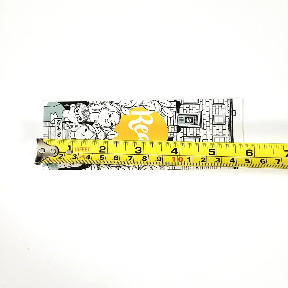 2019 READ paperboard Bookmark promotional bookstore bookshop promo- Holmfirth UK