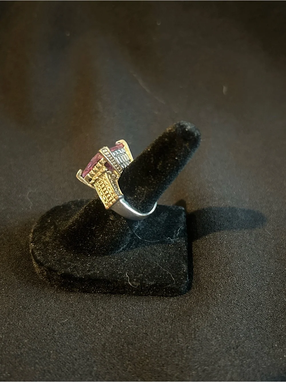 N/A cocktail ring lavender