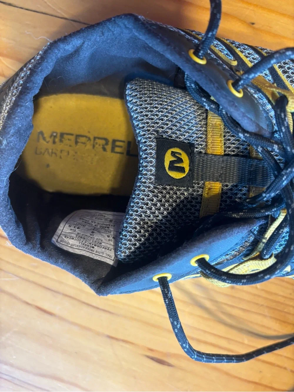 Merrell breathable mesh
