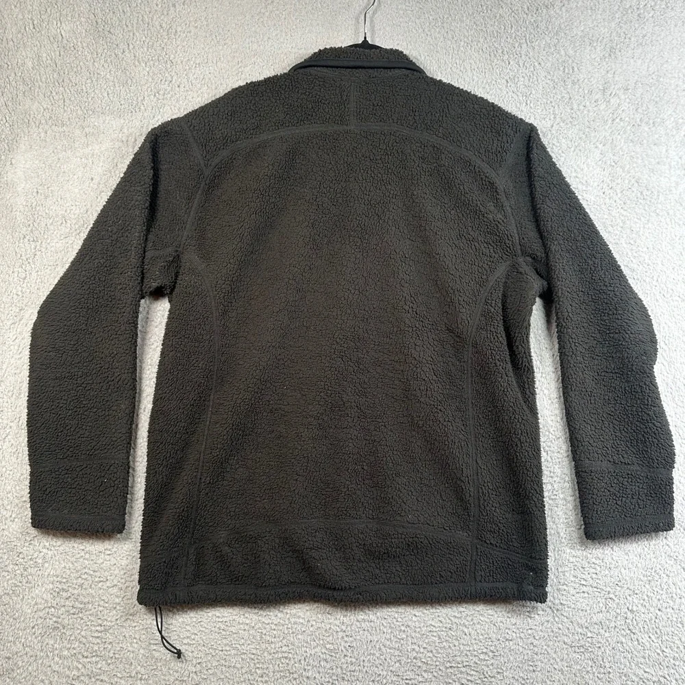 The‎ North Face Mens XXL Full Zip Sherpa Fleece Jacket Black Outdoor Cozy