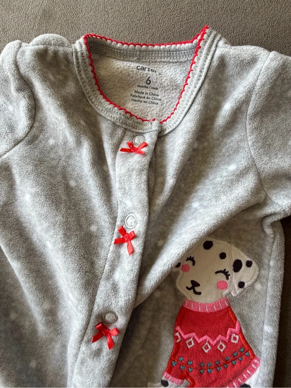 Carters soft grey