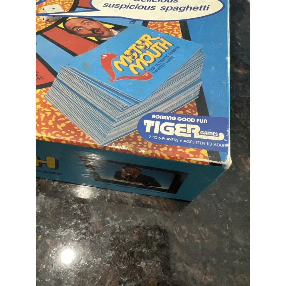 Vintage 1990 Motor Mouth Game Complete Ships Free