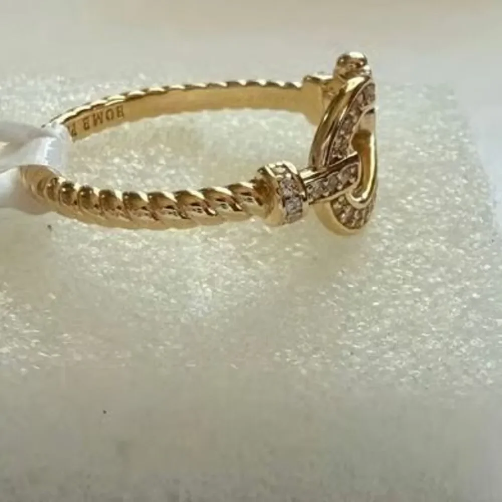 NEW Vermeil Gold Design Ring