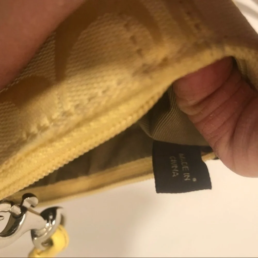 Coach some scuffs