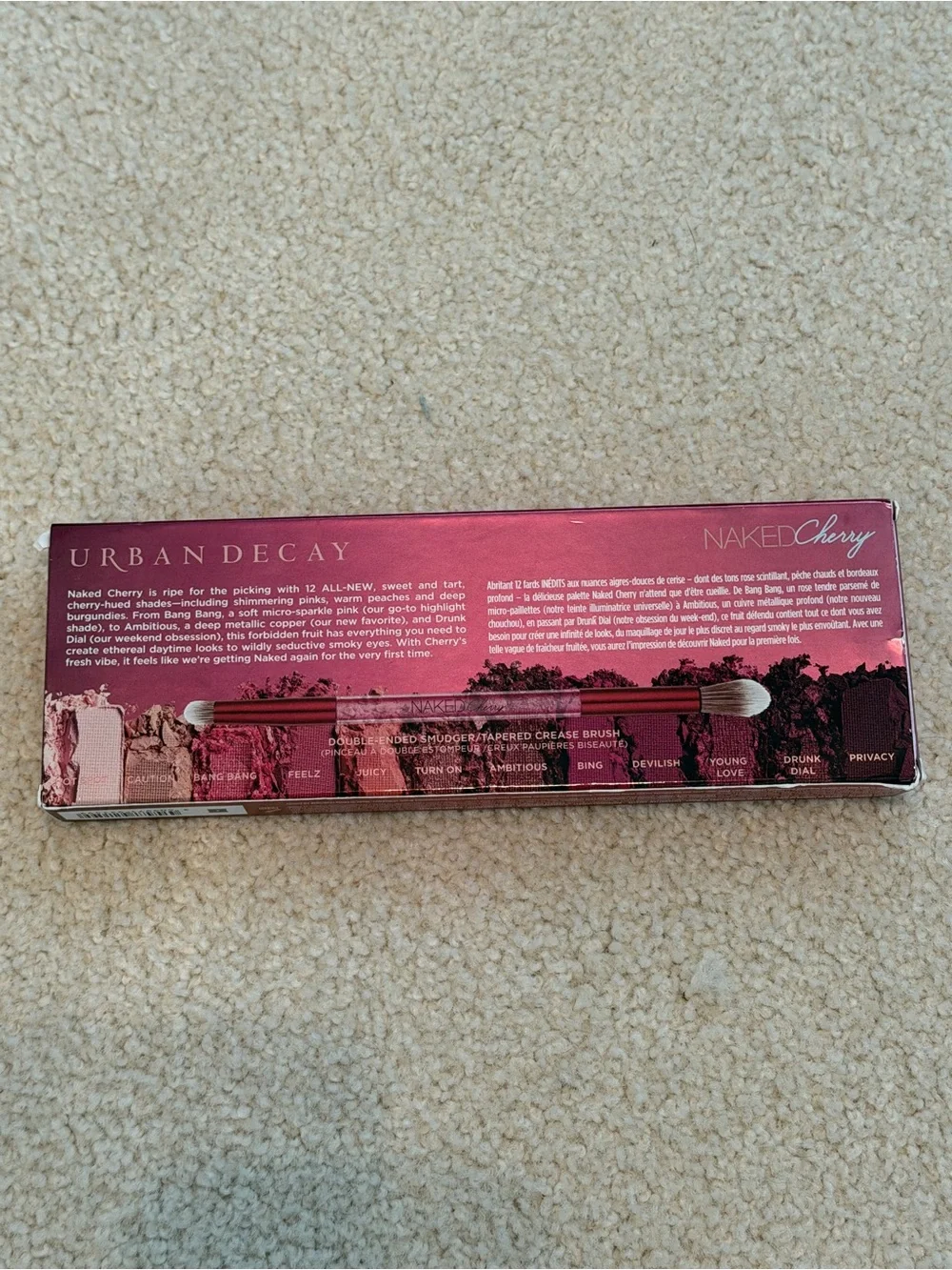 Urban Decay palette cherry