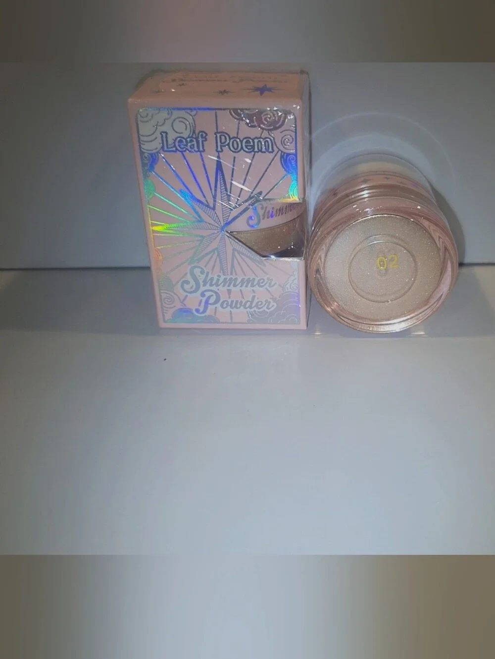 Sephora Shimmer Powder - Pink and Gold Packaging