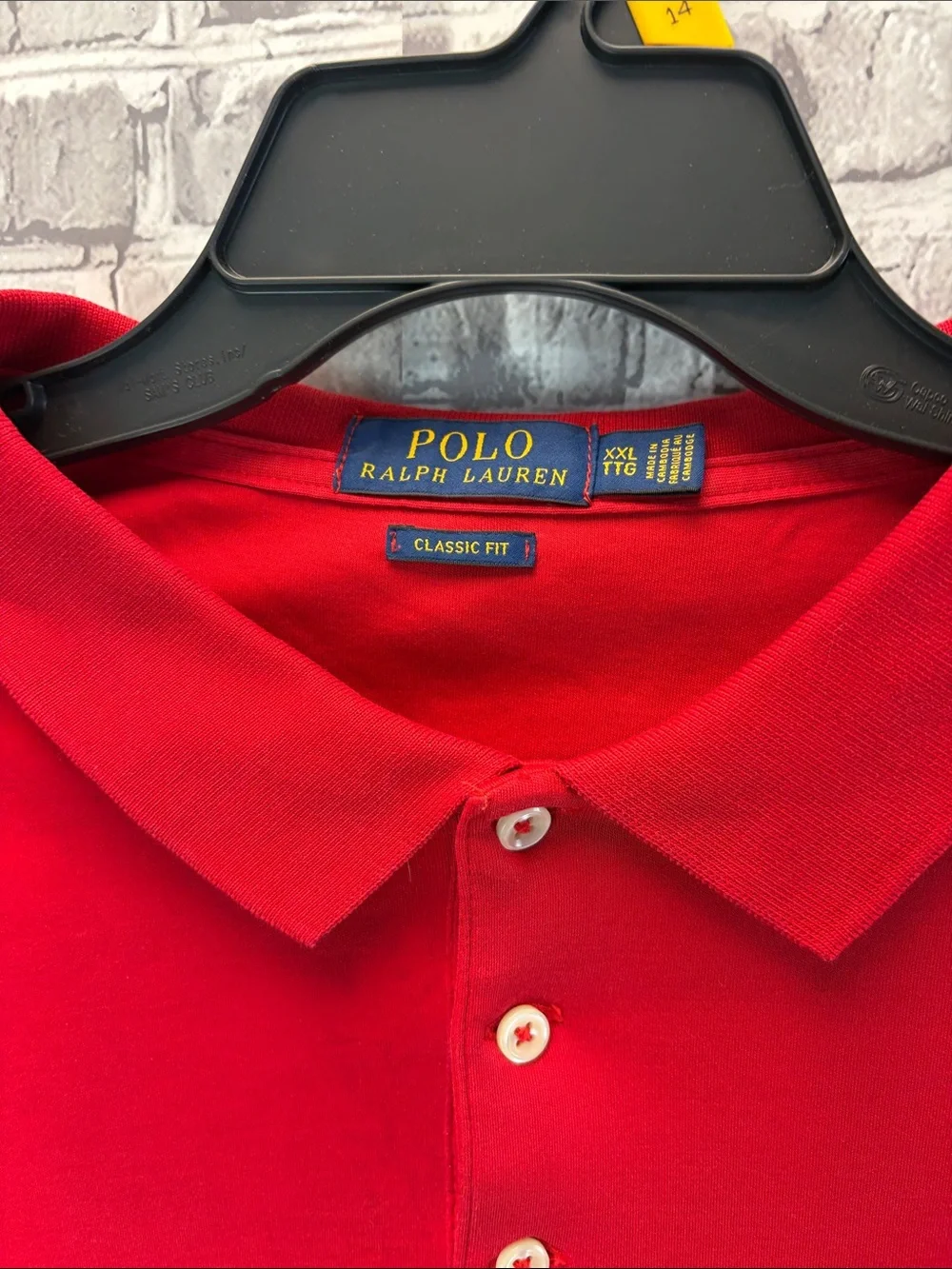 Polo by Ralph Lauren Bright Red Short-Sleeve Classic Polo‎