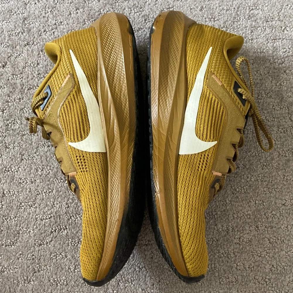 Nike Pegasus 40 Bronzine running sneakers, Sz 10.