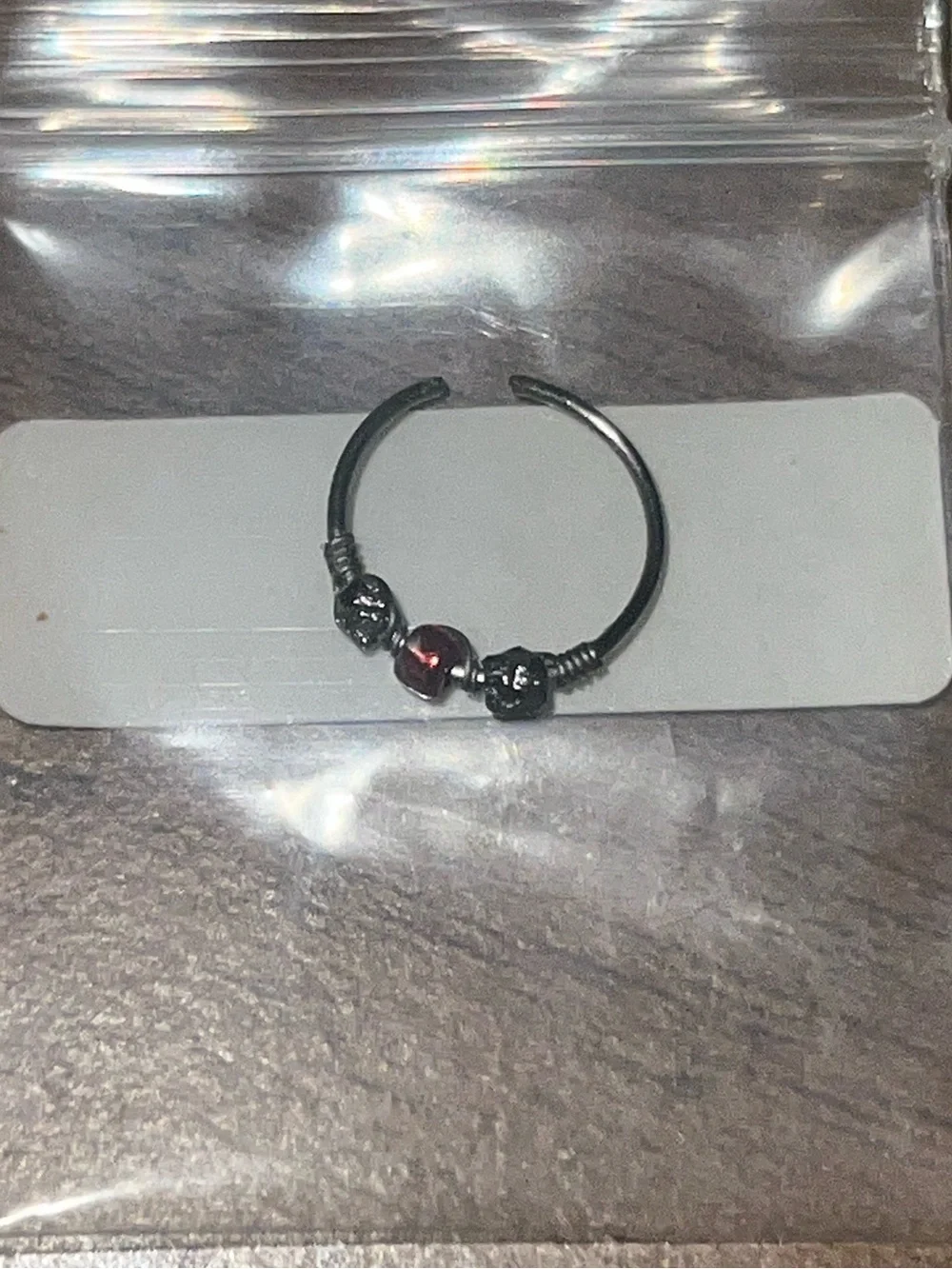 22 Gauge Titanium Nose Hoop