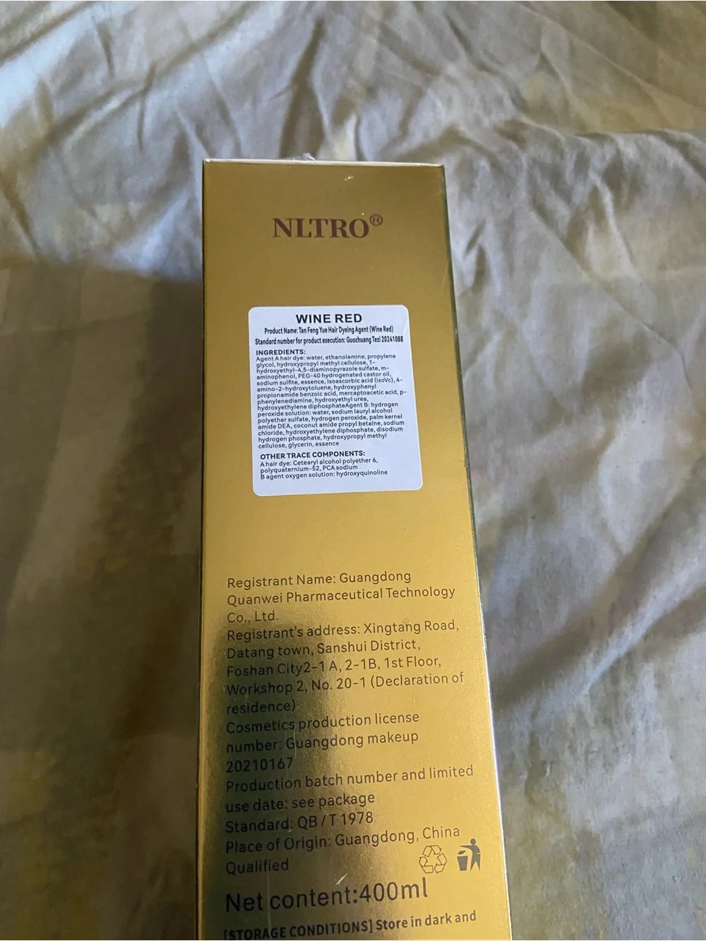 NLTRO foam hair