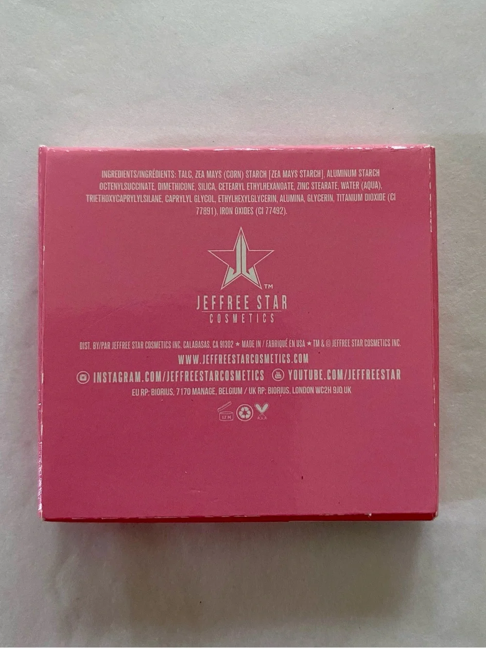 Jeffree Star vibrant glow