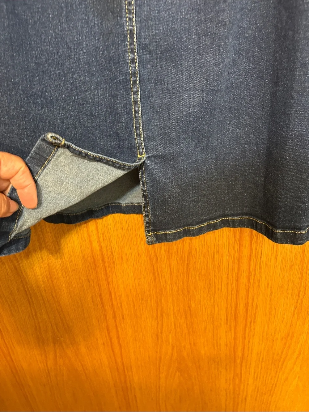 Blair denim skirt