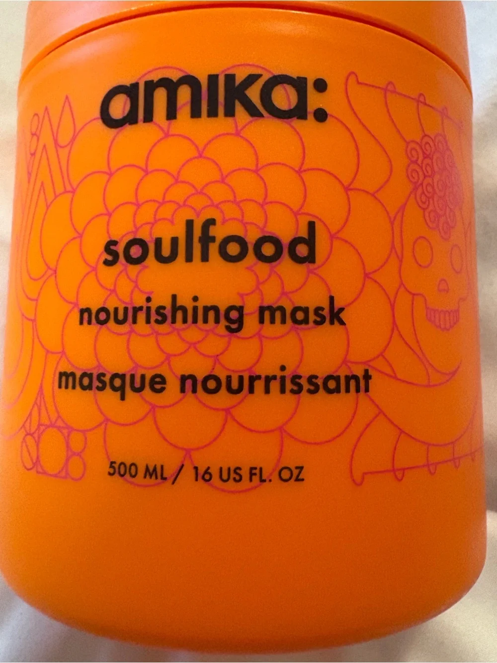 amika: Soulfood Nourishing Mask-Jumbo 500 ml 16fl oz Authentic New