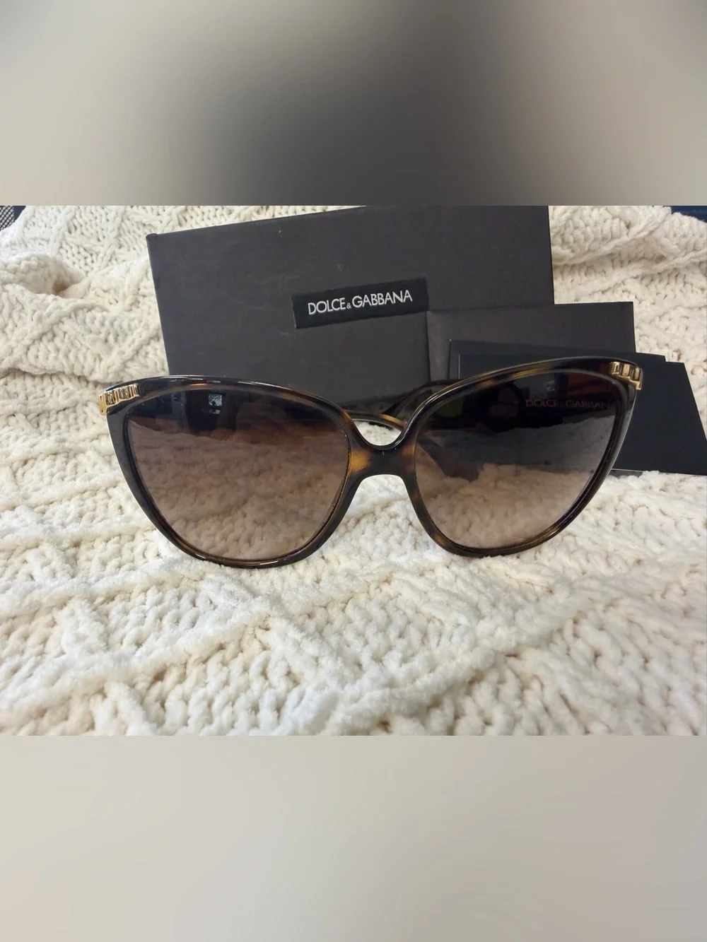 Women’s Dolce & Gabbana cat-eye sunglasses