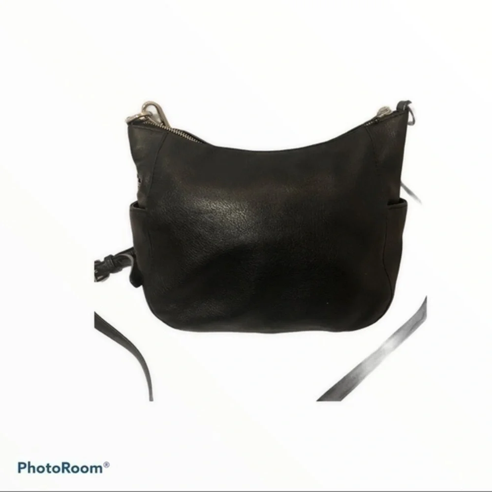 Michael kors black leather two way bag