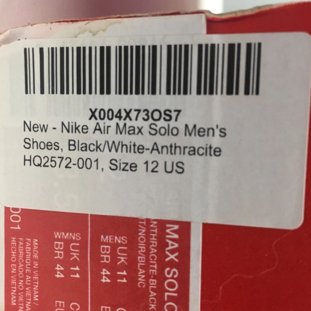 Nike new box