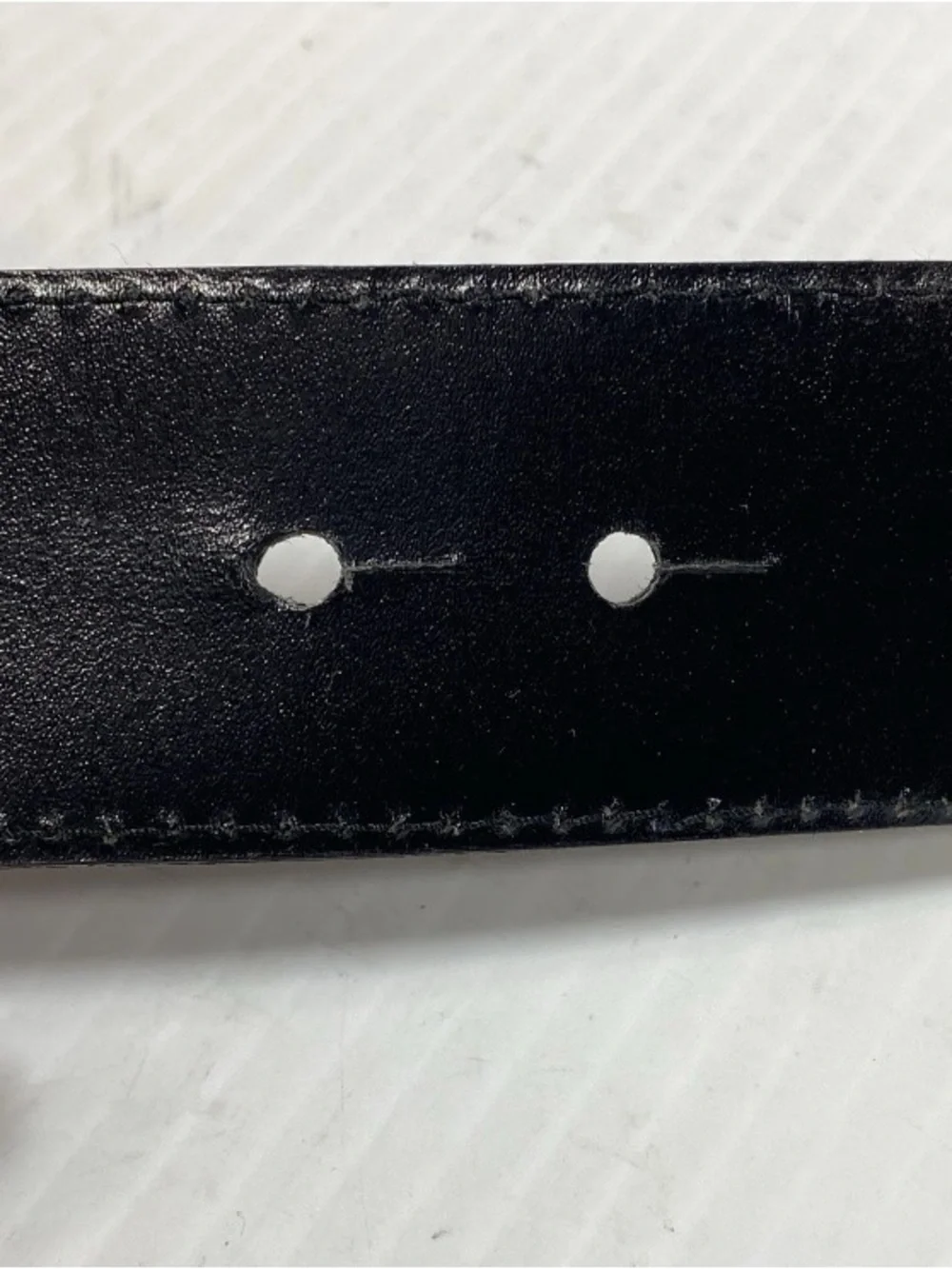 Escada black leather