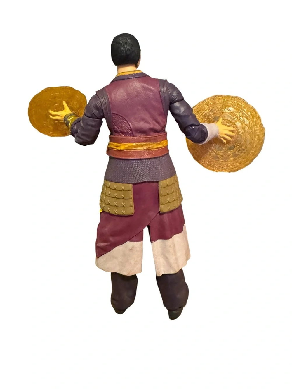 Marvel Legends Doctor Strange & Wong Action Figures with Yellow Magic Discs