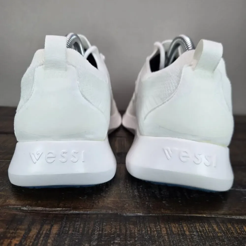 NEW Vessi Everyday Move Mens Size 9 Waterproof Shoes Sneakers Polar White
