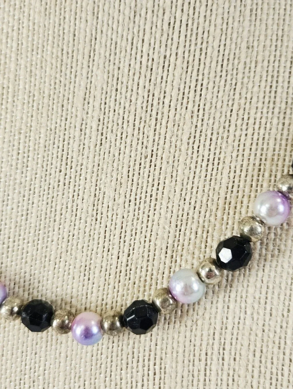 Vintage beaded crystal