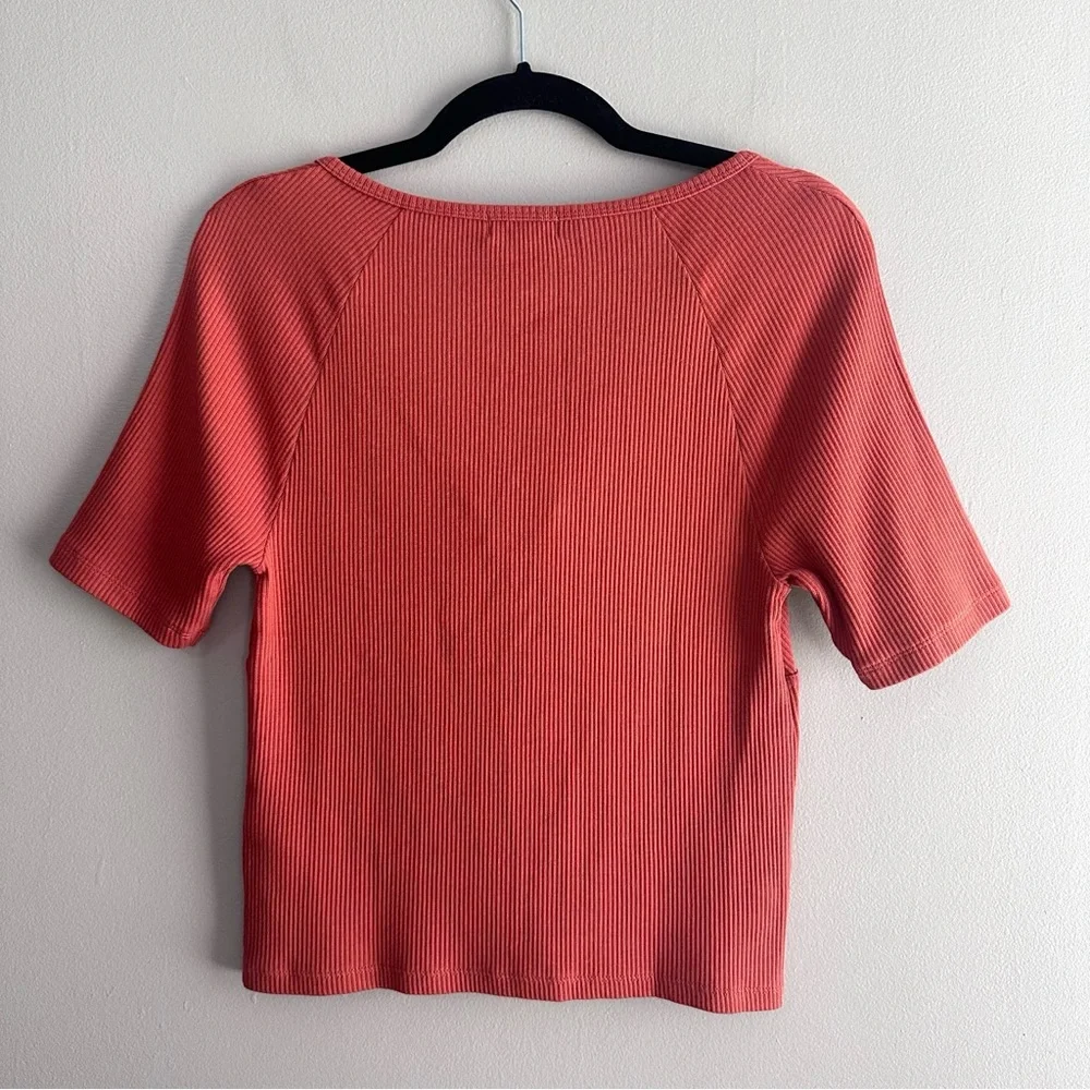 J. Crew length orange 21”