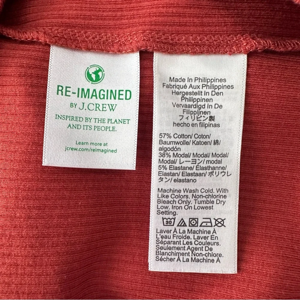 J. Crew neck approx sleeve