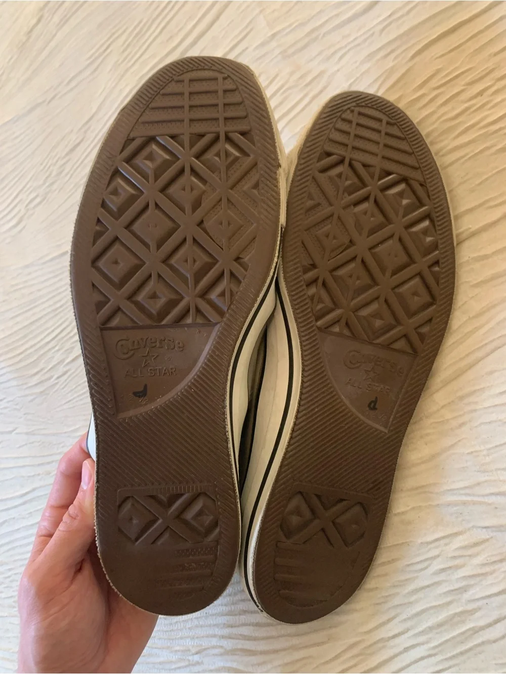 Converse uppers not counters