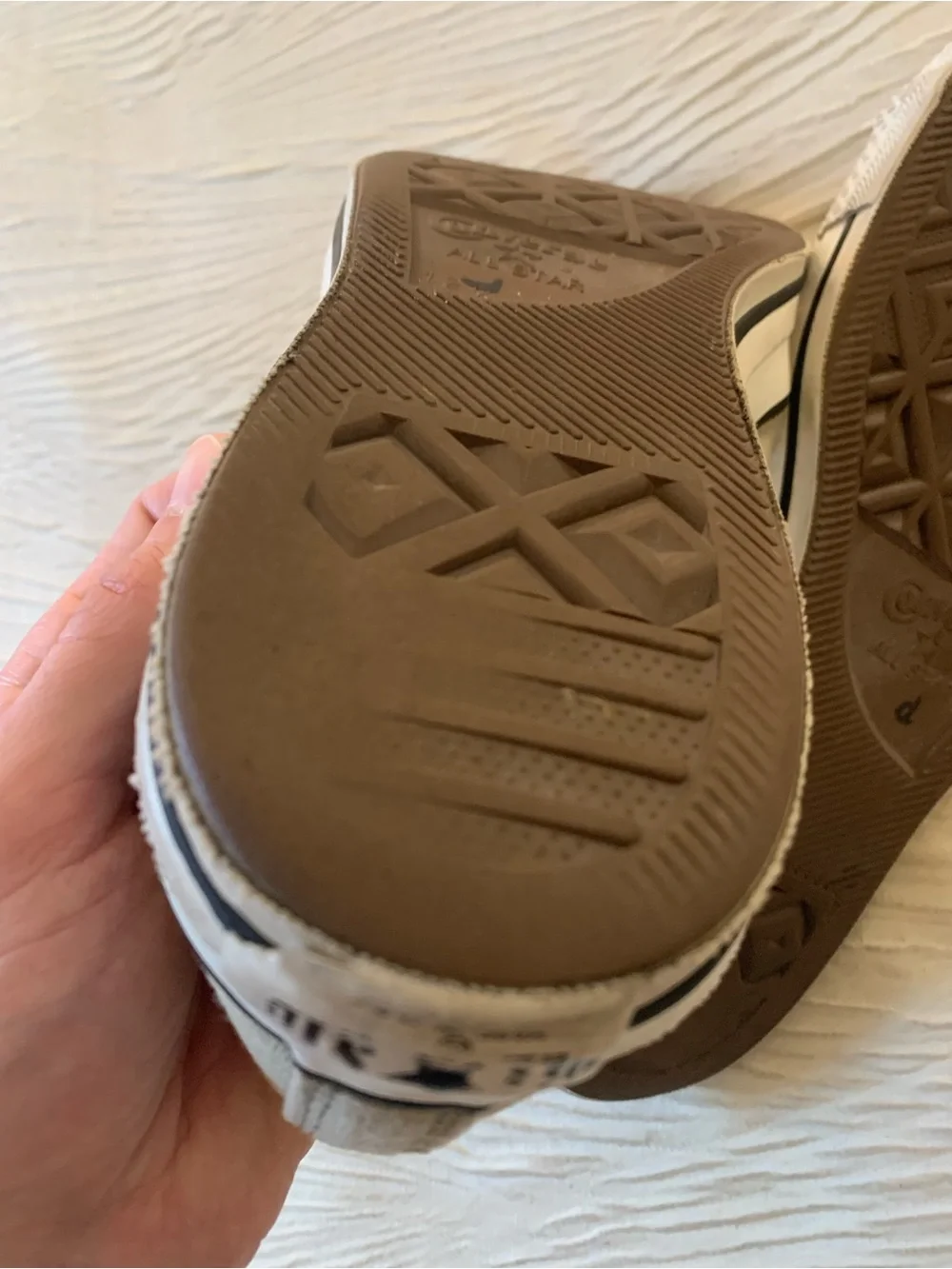 Converse heel counters