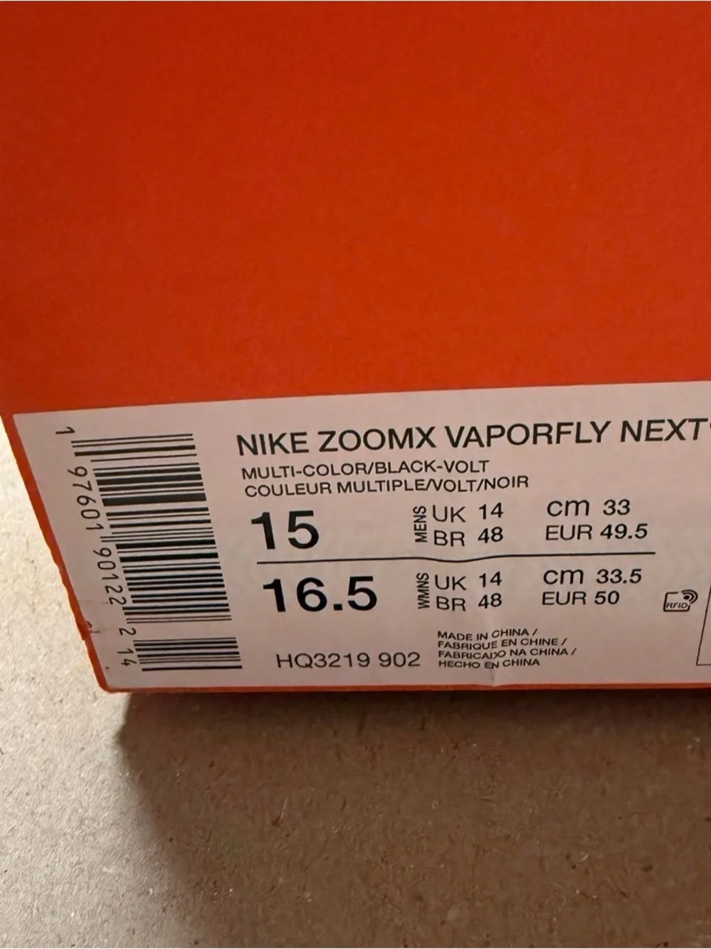 Nike zoomx vaporfly