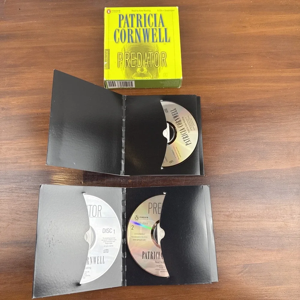 Audiobook Predator By Patricia Cornwall‎ Unabridged