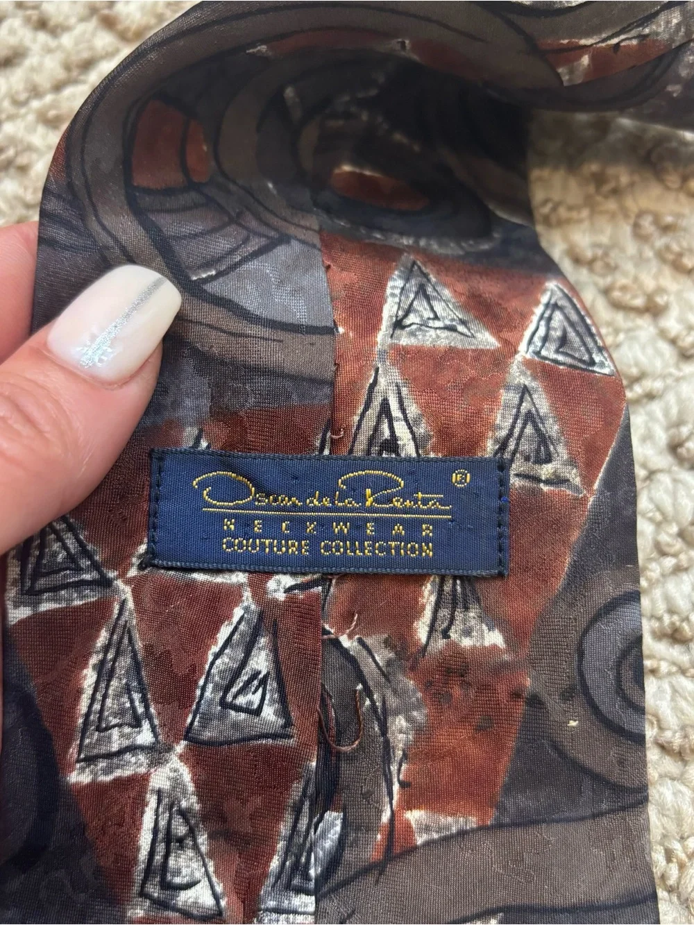 Oscar de la Renta made mens 100%
